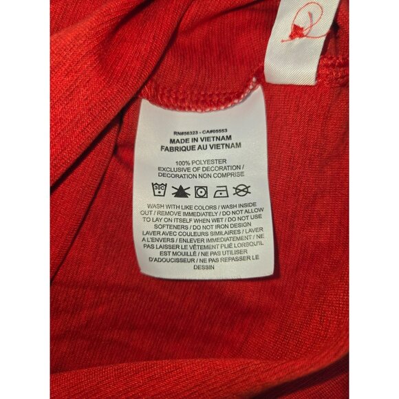 Nike Dri-Fit Red Polo Shirt Large - Picture 6 of 7
